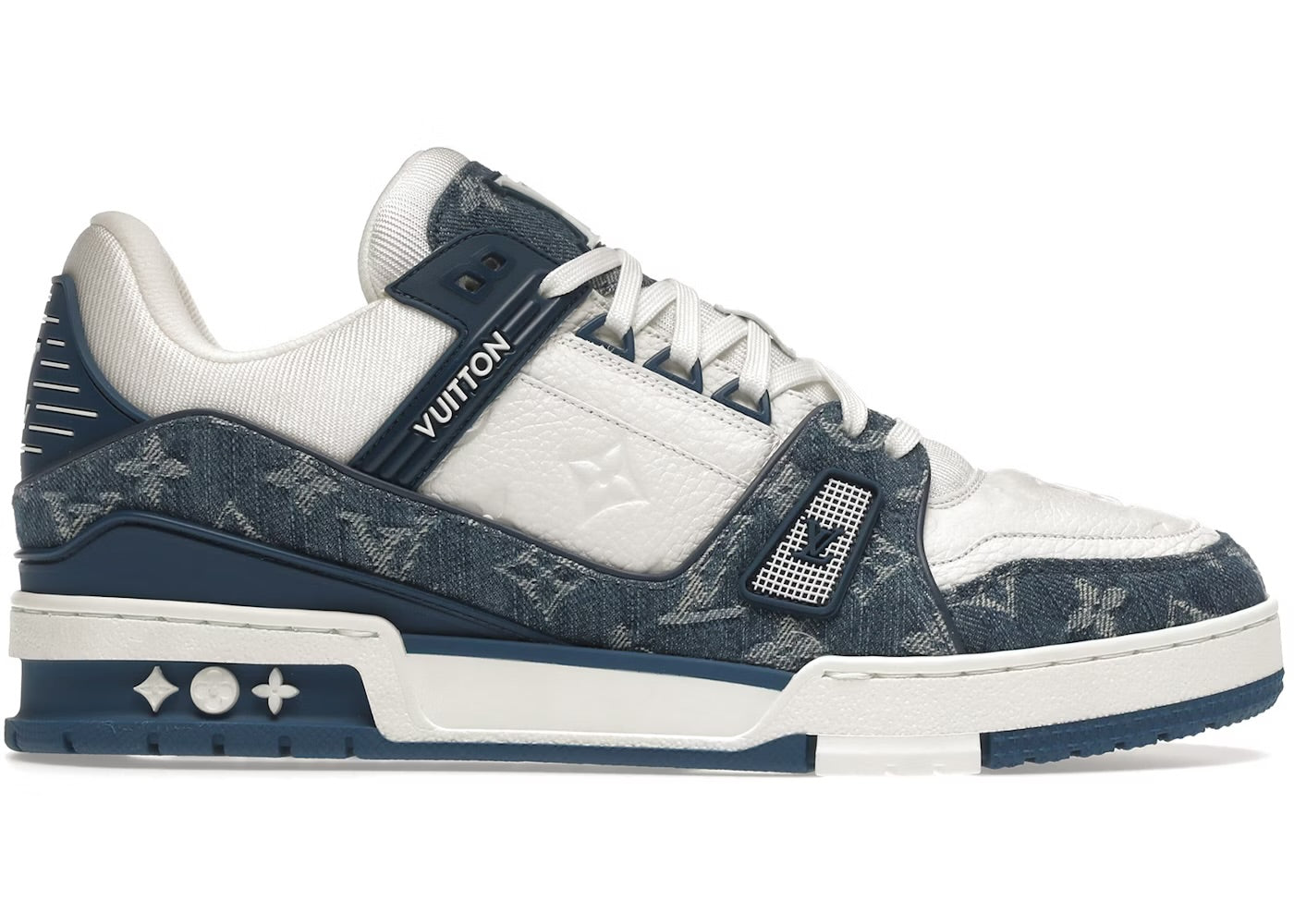 Luis Vuitton Trainer Azul mezclilla
