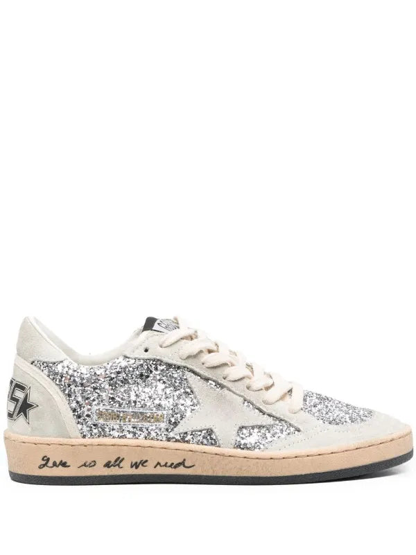 Golden Goose Ball Star Full Silver