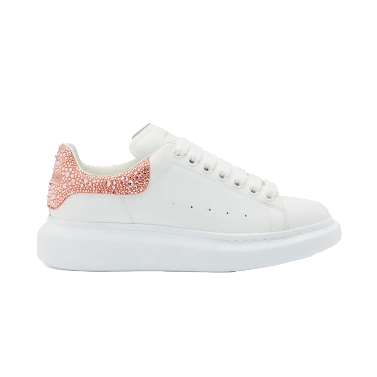 Alexander McQueen Pink Pedrería